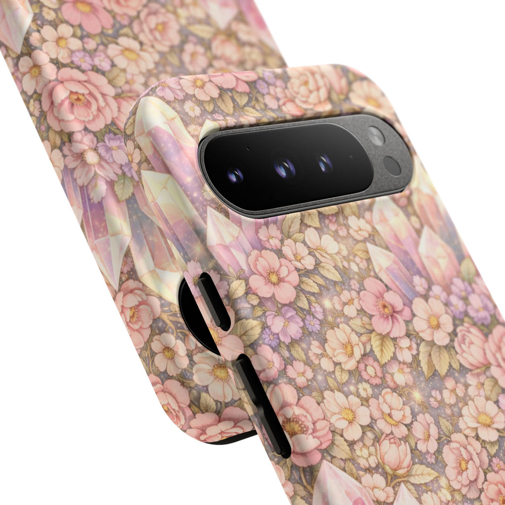 Google Pixel Phone Case —  Angelic Crystal Garden Tough Protective Cover