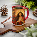 Mary Magdalene Ceramic Mug (11oz/15oz) — Sisterhood of the Rose Coffee Cup