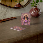 Master Portia Greeting Card — Violet Flame Greeting Card (Blank Inside)