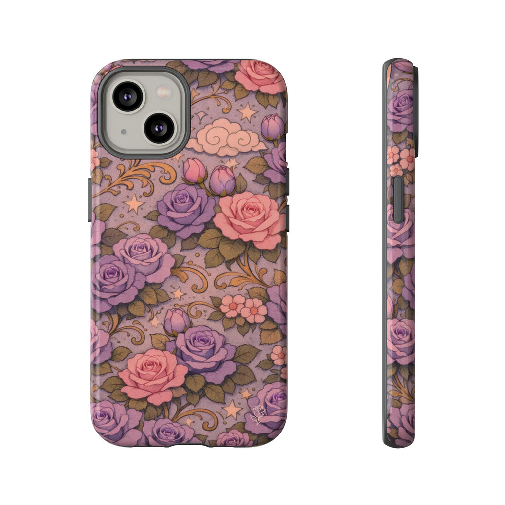 Tough iPhone Case — The Sisterhood of the Rose — Master Portia's Rose Garden Protective Cover