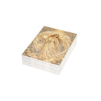 Birthday Angel Sitael Greeting Cards — Ethereal Angel Floral Blank Note Cards (Single or Pack of 10/30/50)