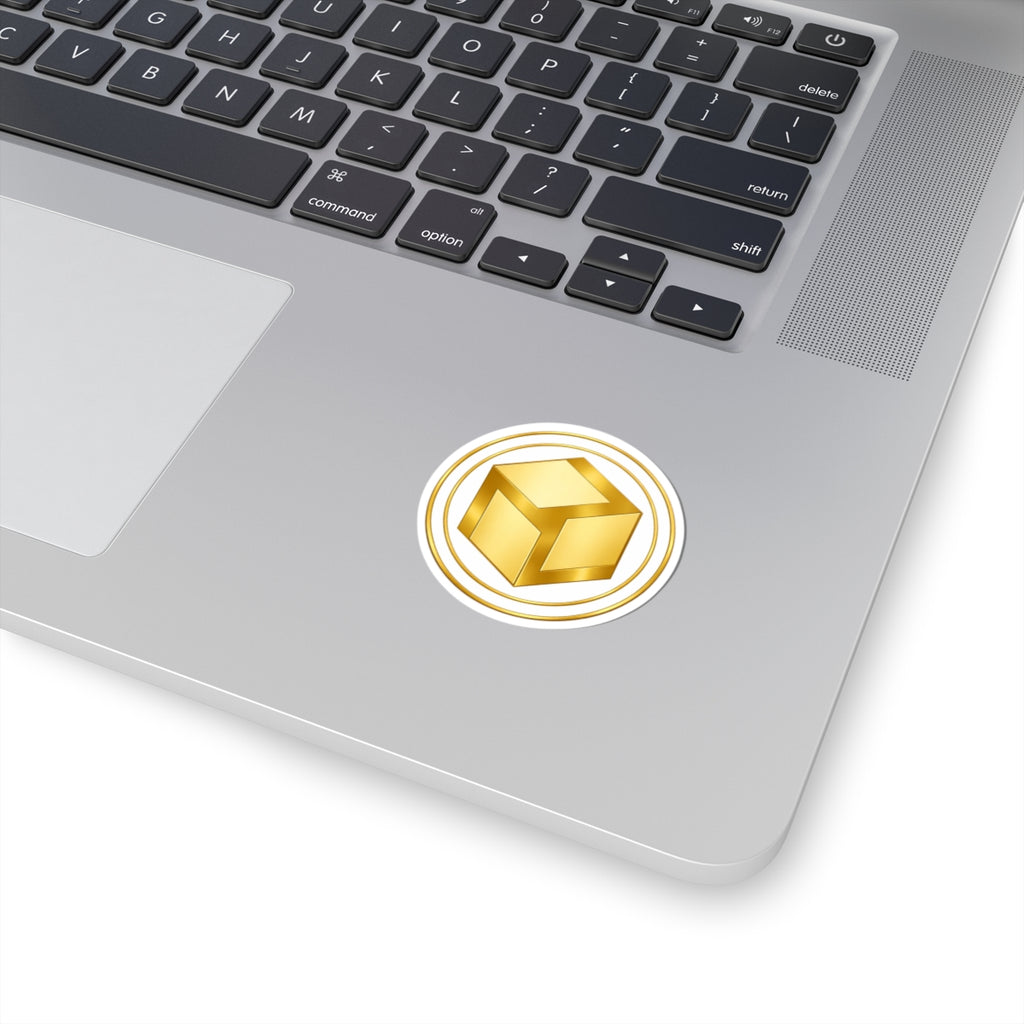 Gold 2 Antahkarana Kiss-Cut Sticker — Reiki Symbol