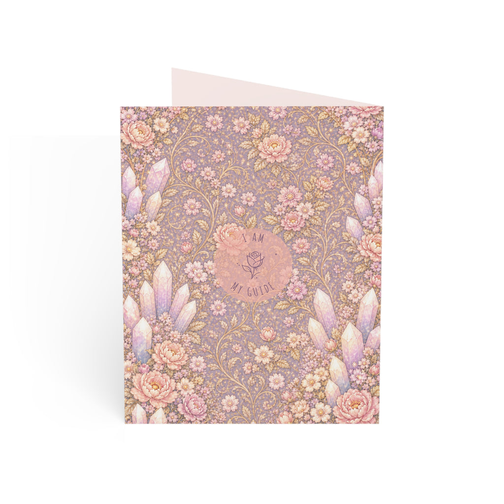 Archangel Glory (Archeia Shekinah) Greeting Card — Feminine Presence of Metatron Sympathy & Encouragement Note (1/10/30/50 pcs)