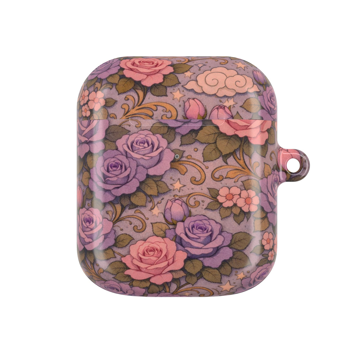 The Sisterhood of the Rose AirPod Case — Master Portia Floral Vintage Protective Cover