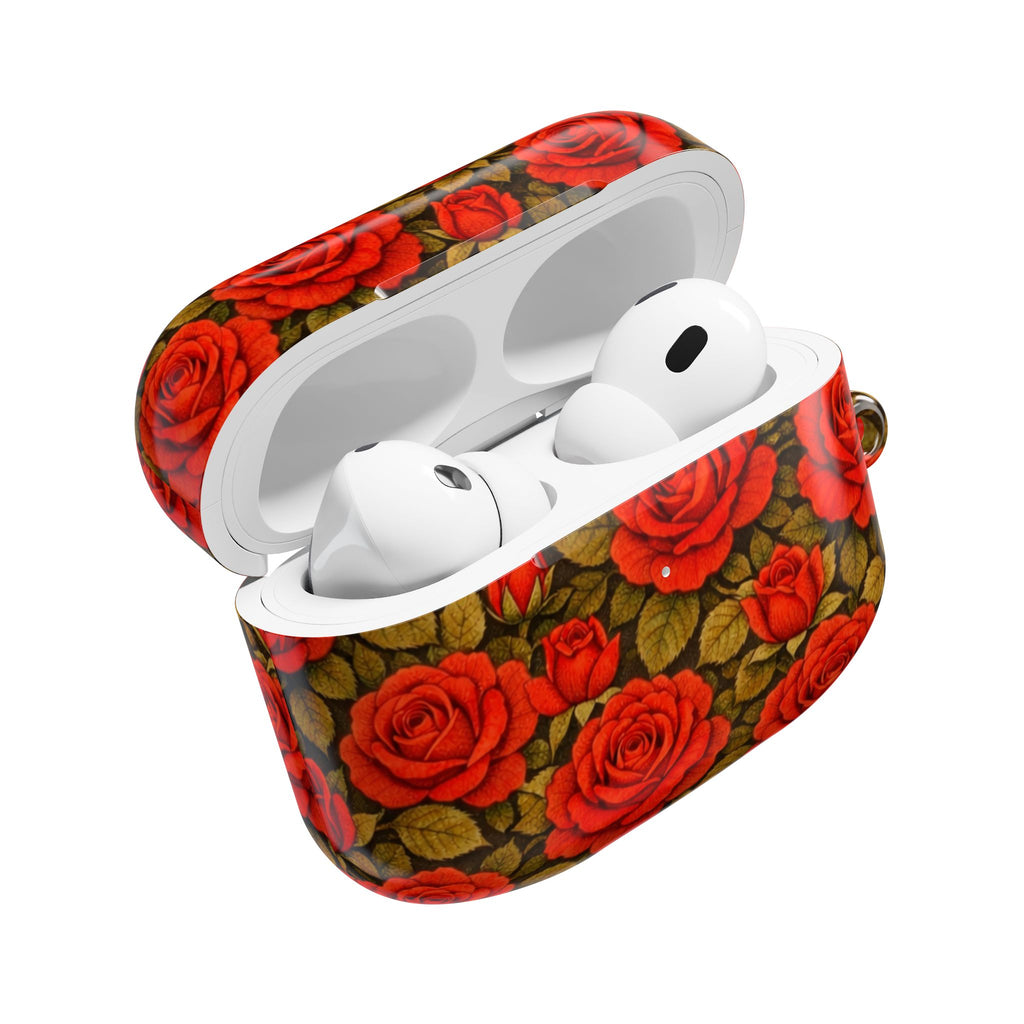 The Sisterhood of The Rose Pattern AirPod Case — Mary Magdalene Protective AirPod Case