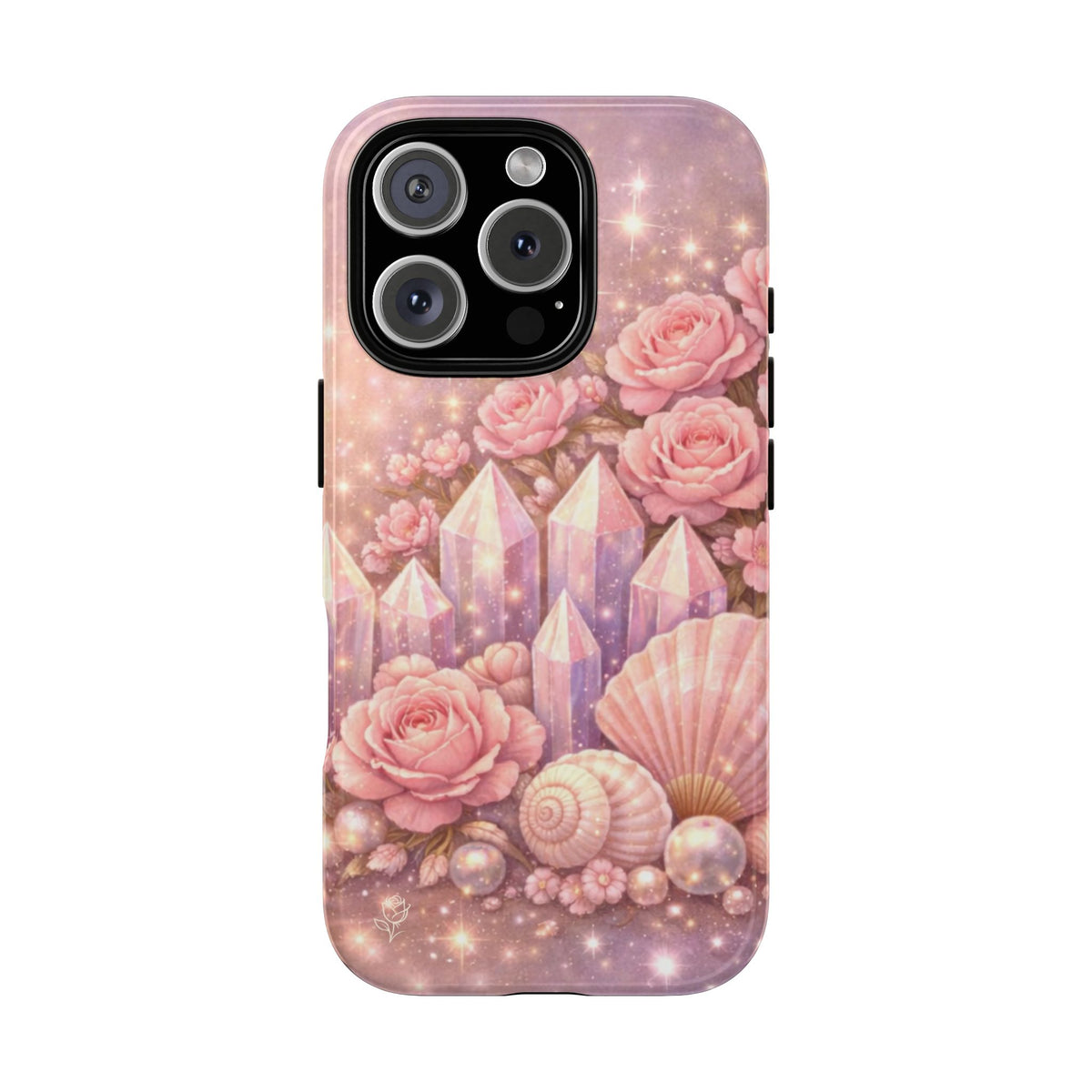 iPhone Case - Lemurian Rose Crystal Garden iPhoneTough Case