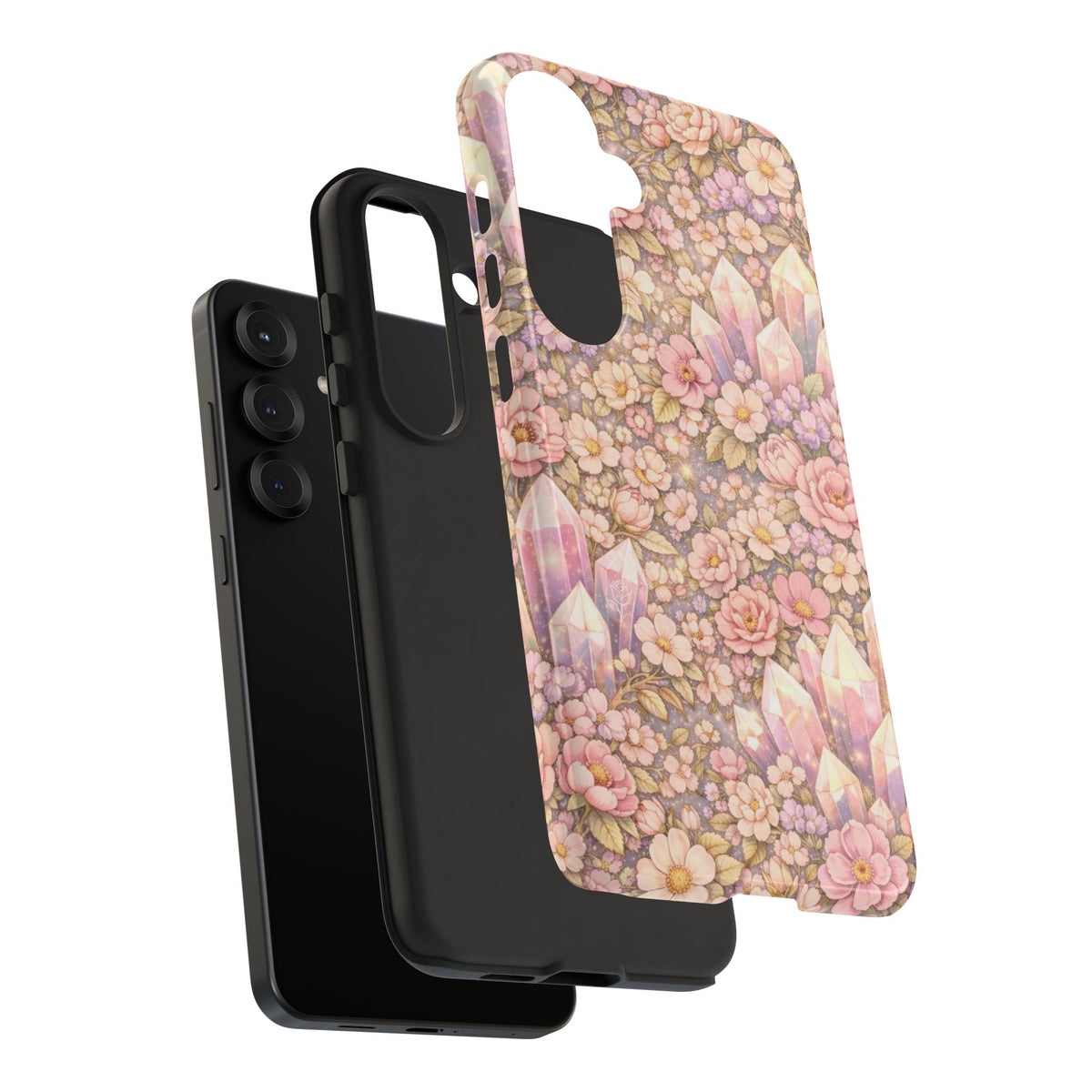 Samsung Galaxy Phone Case - Angelic Crystal Garden Tough Phone Case