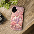 iPhone Case - Lemurian Rose Crystal Garden iPhoneTough Case