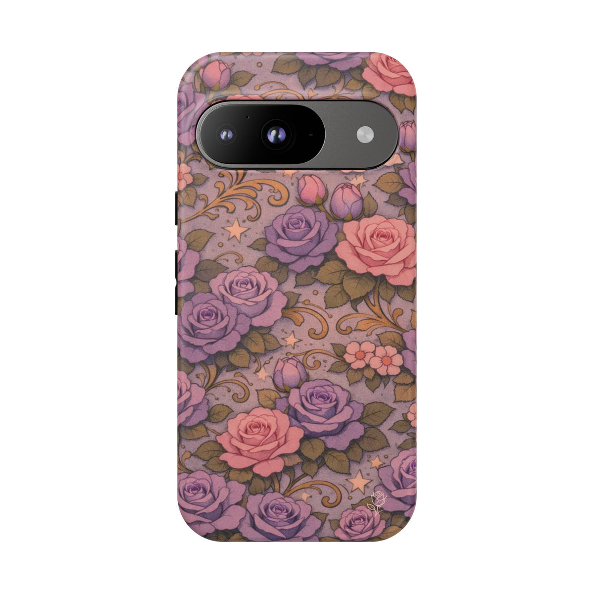 Google Pixel Tough Phone Case — The Sisterhood of the Rose — Master Portia's Rose Garden Vintage Drop-Proof Phone Cover