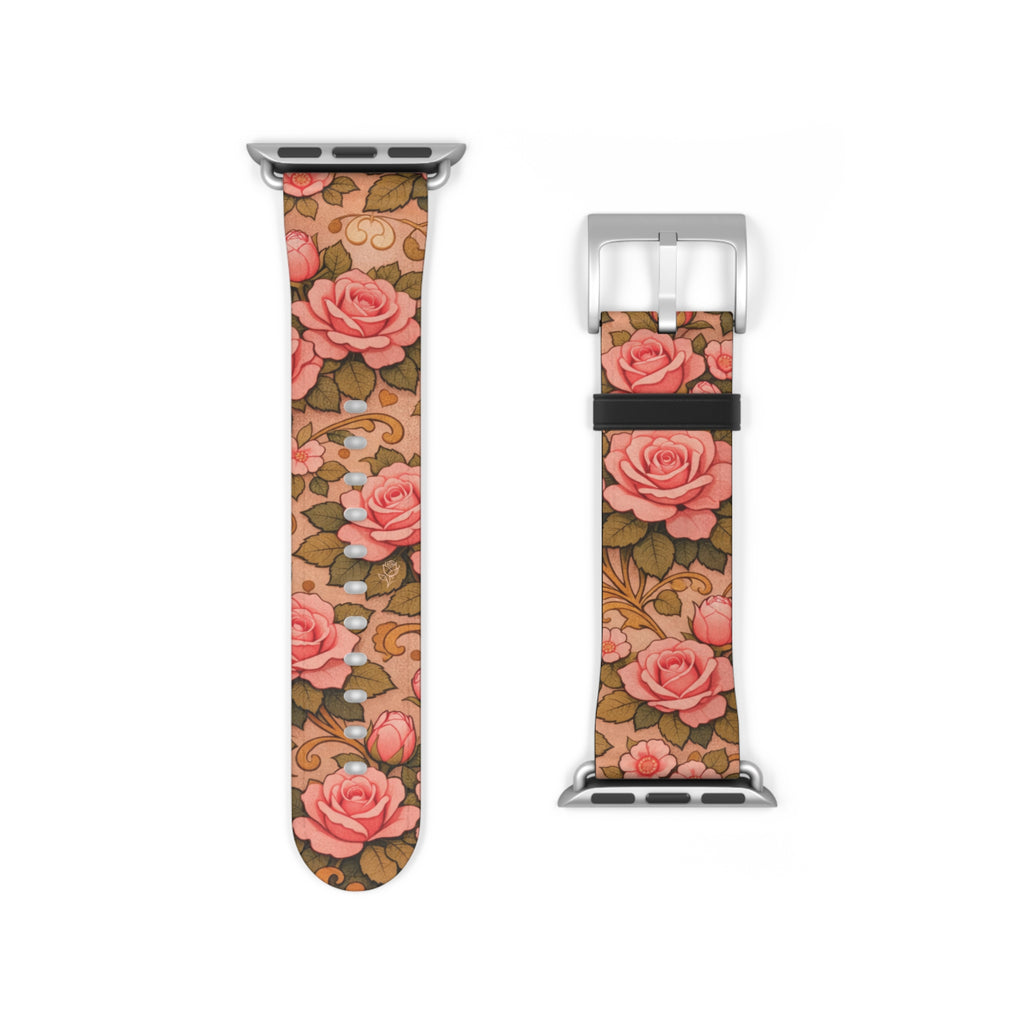 Master Nada's Rose Garden Pattern Watch Band — Sisterhood of the Rose iWatch Strap