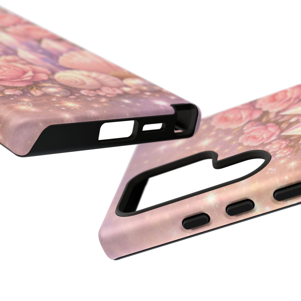 Samsung Galaxy Phone Case — Lemurian Rose Crystal Garden Tough Case