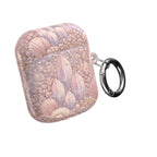 Lemurian Mermaid Crystal Garden AirPod Case — Pastel Seashell Protective Cover for AirPod