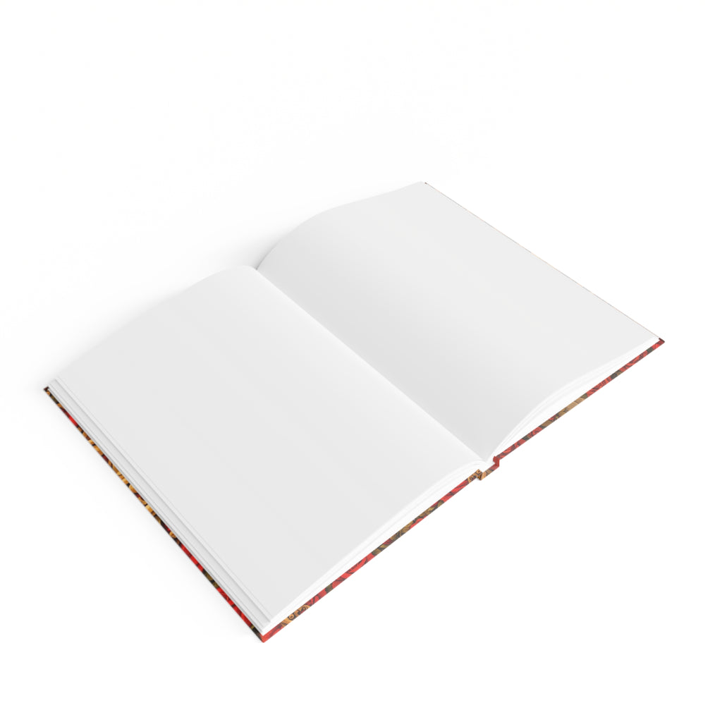 Mary Magdalene Sacred Rose Journal — Blank (Unlined) Pages — Divine Roses Hardcover Notebook