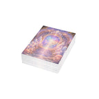 Lemurian Crystal Portal Greeting Card — Ethereal Crystal Stairway Blank Note (1/10/30/50 pcs)