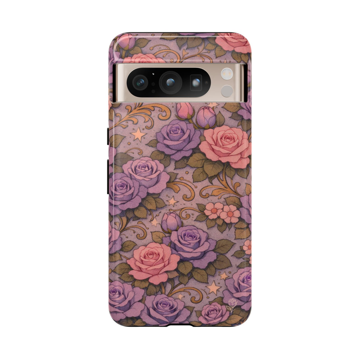 Google Pixel Tough Phone Case — The Sisterhood of the Rose — Master Portia's Rose Garden Vintage Drop-Proof Phone Cover