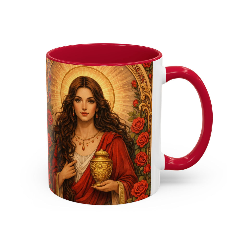 Mary Magdalene Ceramic Mug (11oz/15oz) — Sisterhood of the Rose Coffee Cup