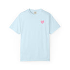Pink Crystalline Diamond Heart T-Shirt — Crystal Heart Tee