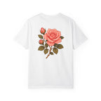 The Sisterhood of the Rose T-Shirt — Master Nada's Vintage Floral Chest & Back Print