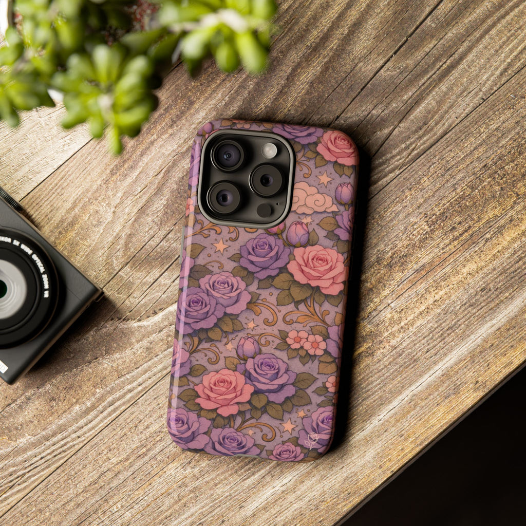 Tough iPhone Case — The Sisterhood of the Rose — Master Portia's Rose Garden Protective Cover