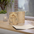 Birthday Angel Sitael Greeting Cards — Ethereal Angel Floral Blank Note Cards (Single or Pack of 10/30/50)