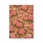 Master Nada Sacred Rose Hardcover Journal (Lined Pages) — Floral Spiritual Notebook
