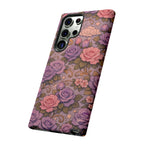 Samsung Galaxy Tough Phone Case — Master Portia's Rose Garden — The Sisterhood of the Rose Protective Samsung Cover