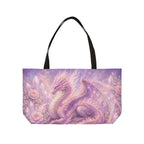 Lilac Fire Dragon Weekender Tote Bag — Print Travel Tote