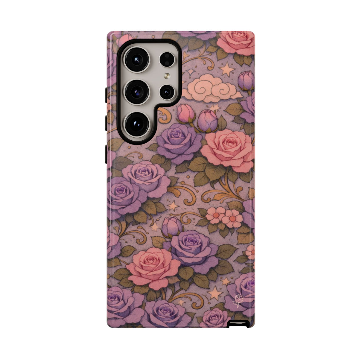 Samsung Galaxy Tough Phone Case — Master Portia's Rose Garden — The Sisterhood of the Rose Protective Samsung Cover