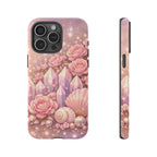iPhone Case - Lemurian Rose Crystal Garden iPhoneTough Case