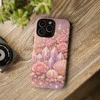 iPhone Case - Lemurian Rose Crystal Garden iPhoneTough Case
