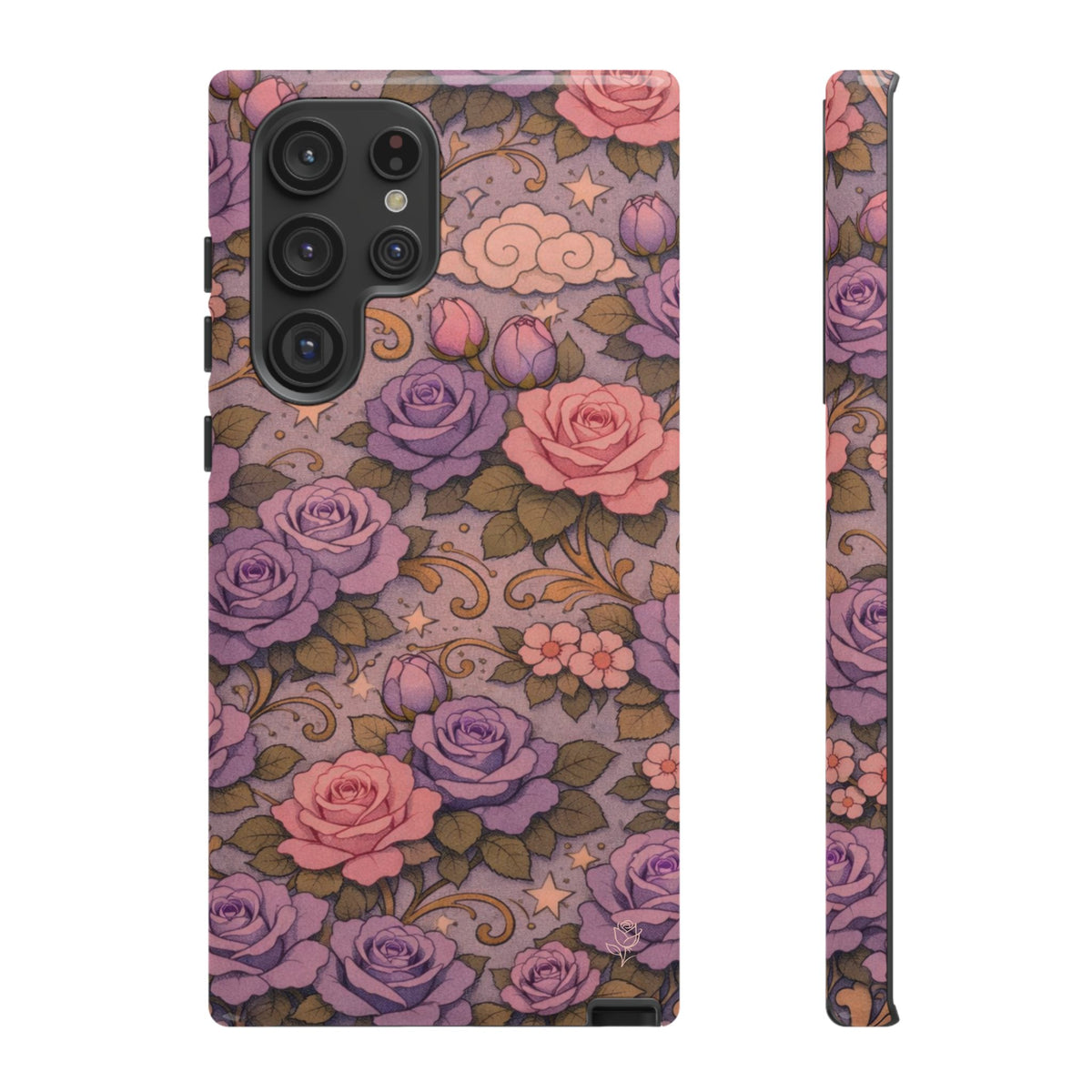 Samsung Galaxy Tough Phone Case — Master Portia's Rose Garden — The Sisterhood of the Rose Protective Samsung Cover