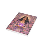 Master Portia Greeting Card — Violet Flame Greeting Card (Blank Inside)