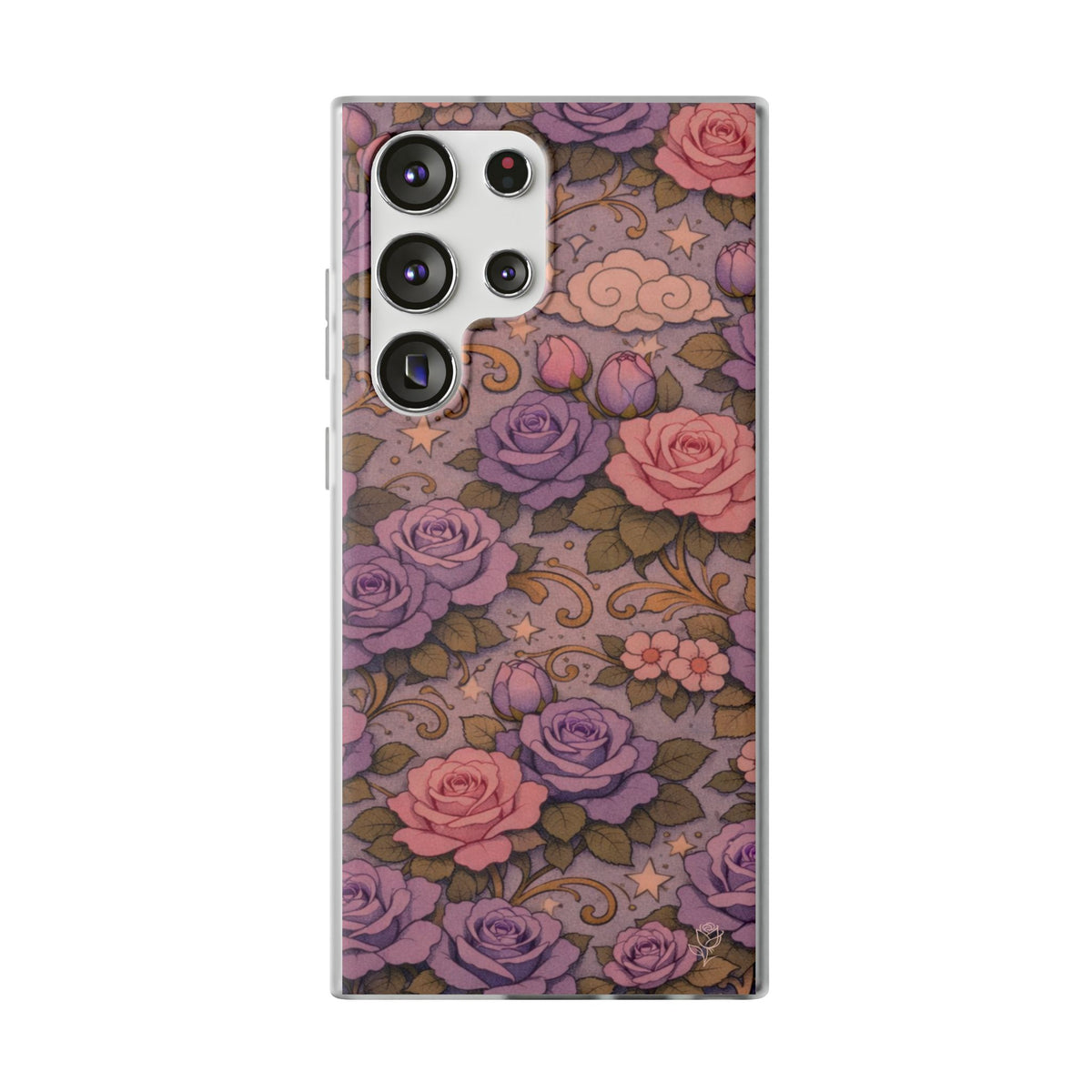 Samsung Galaxy Phone Case — Master Portia's Rose Garden — The Sisterhood of the Rose Vintage Flexi Phone Case