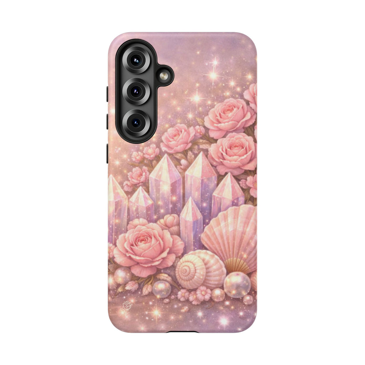 Samsung Galaxy Phone Case — Lemurian Rose Crystal Garden Tough Case