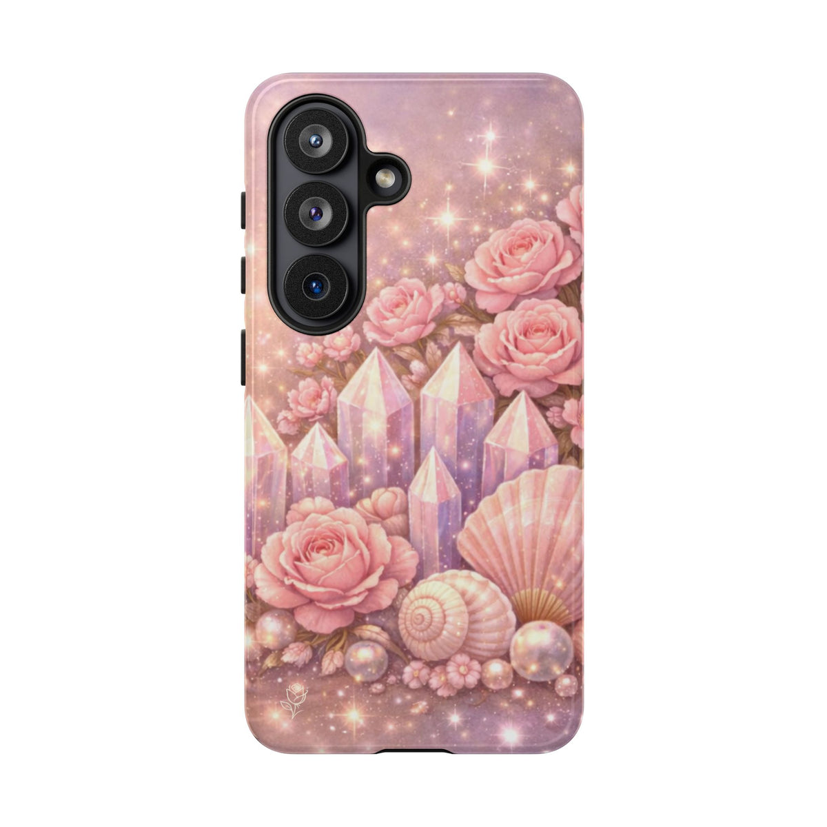 Samsung Galaxy Phone Case — Lemurian Rose Crystal Garden Tough Case