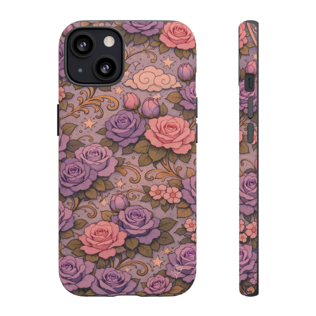 Tough iPhone Case — The Sisterhood of the Rose — Master Portia's Rose Garden Protective Cover
