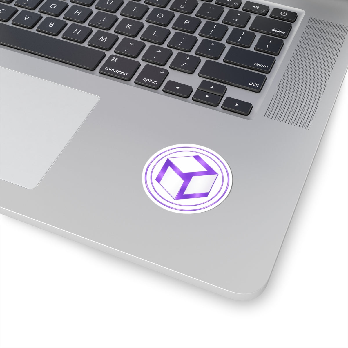 Lilac Antahkarana Kiss-Cut Sticker — Reiki Symbol
