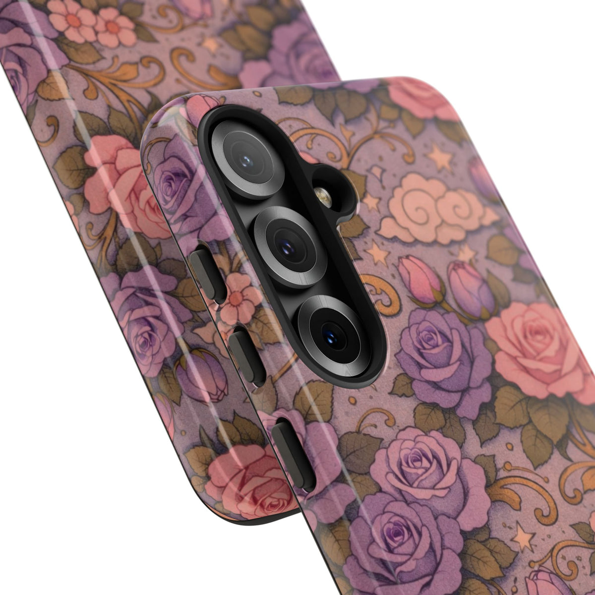Samsung Galaxy Tough Phone Case — Master Portia's Rose Garden — The Sisterhood of the Rose Protective Samsung Cover