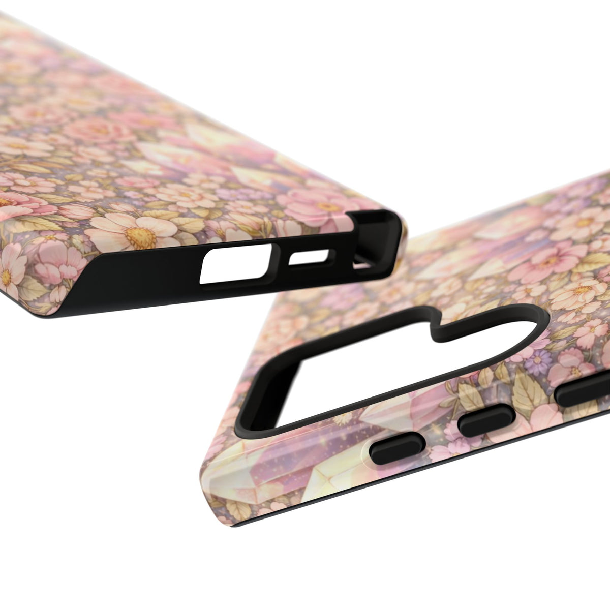 Samsung Galaxy Phone Case - Angelic Crystal Garden Tough Phone Case