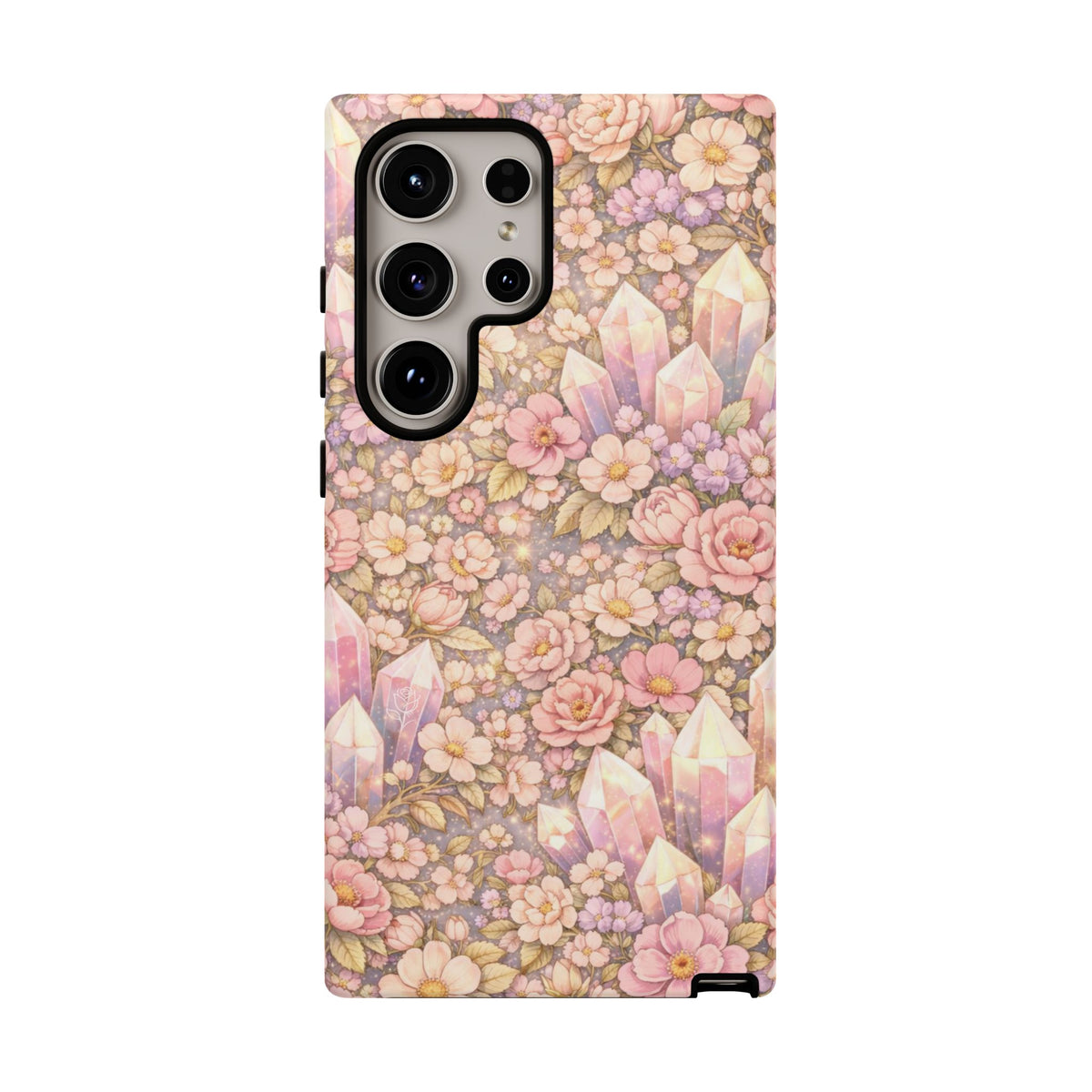 Samsung Galaxy Phone Case - Angelic Crystal Garden Tough Phone Case