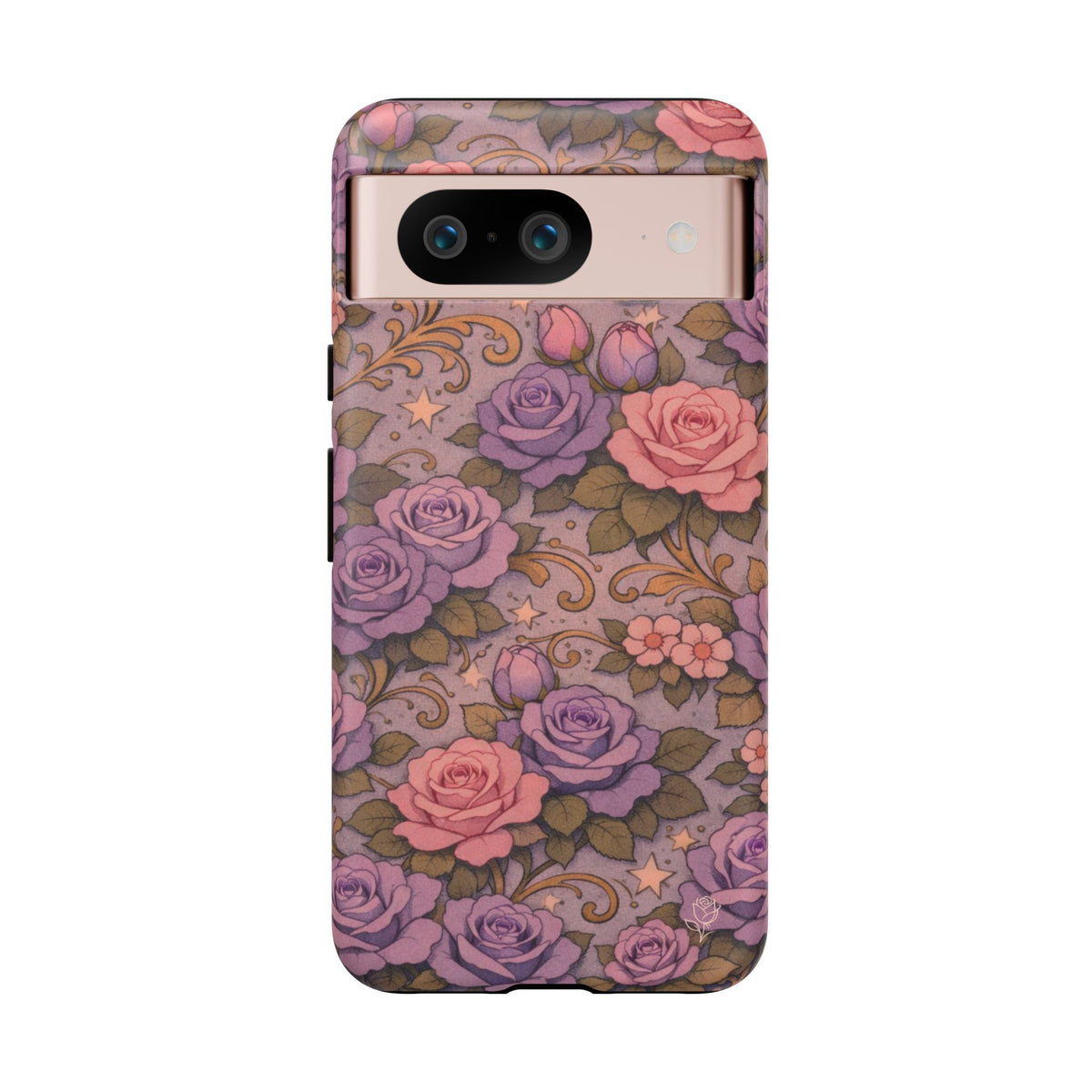 Google Pixel Tough Phone Case — The Sisterhood of the Rose — Master Portia's Rose Garden Vintage Drop-Proof Phone Cover