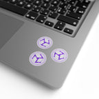 Lilac Antahkarana - Round Logo Sticker Roll