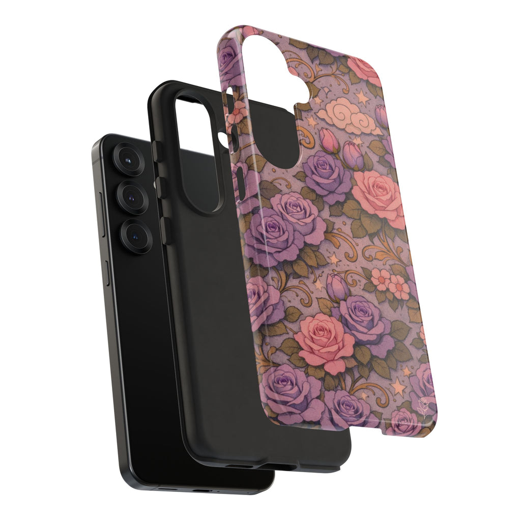 Samsung Galaxy Tough Phone Case — Master Portia's Rose Garden — The Sisterhood of the Rose Protective Samsung Cover