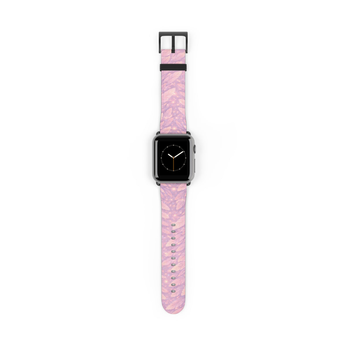Angel Vehuiah iWatch Band — Pastel Feathers Pattern Apple Watch Strap