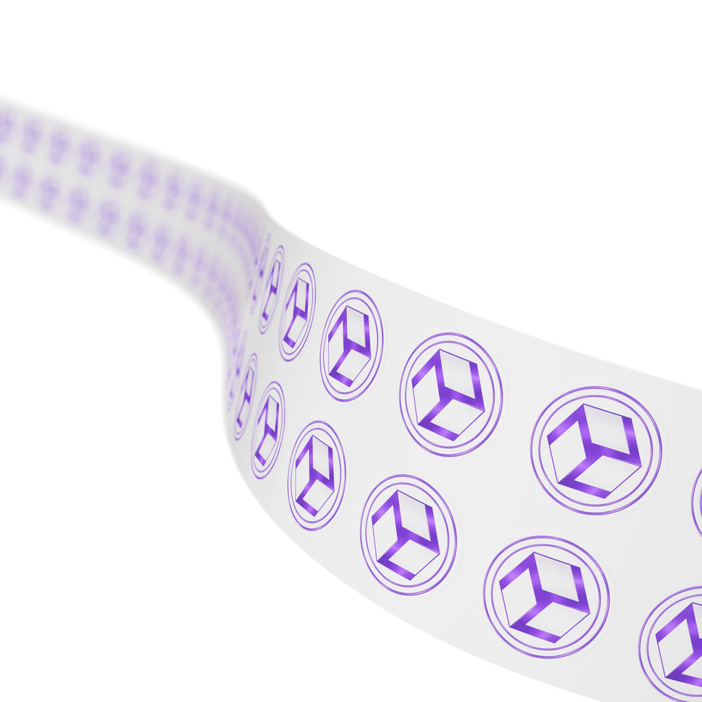 Lilac Antahkarana - Round Logo Sticker Roll