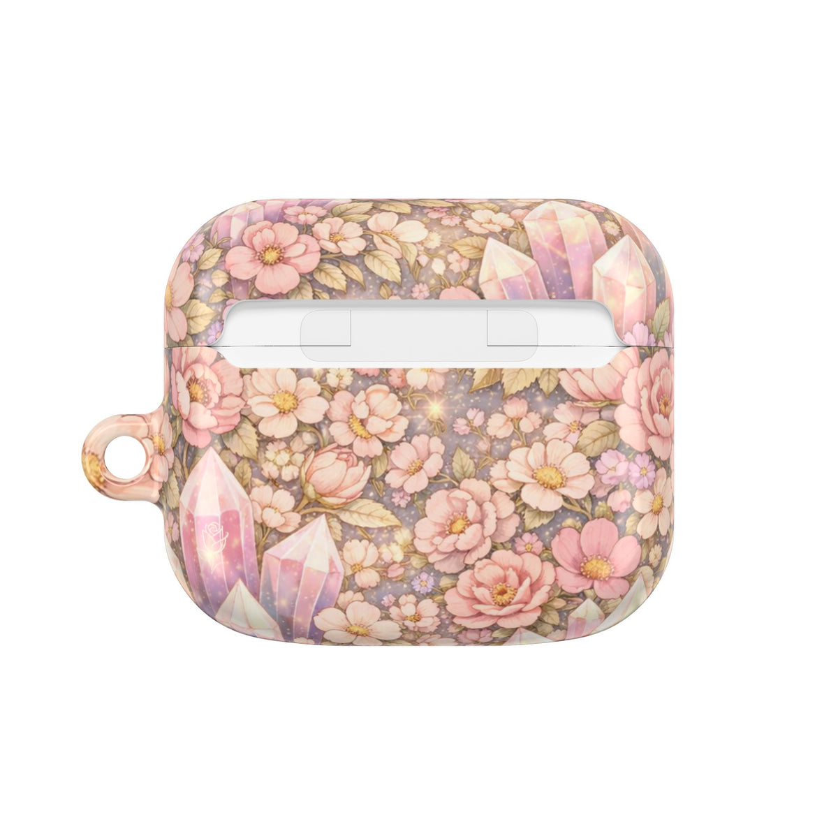 Floral Crystal AirPod Case — Angelic Crystal Garden AirPod Protector