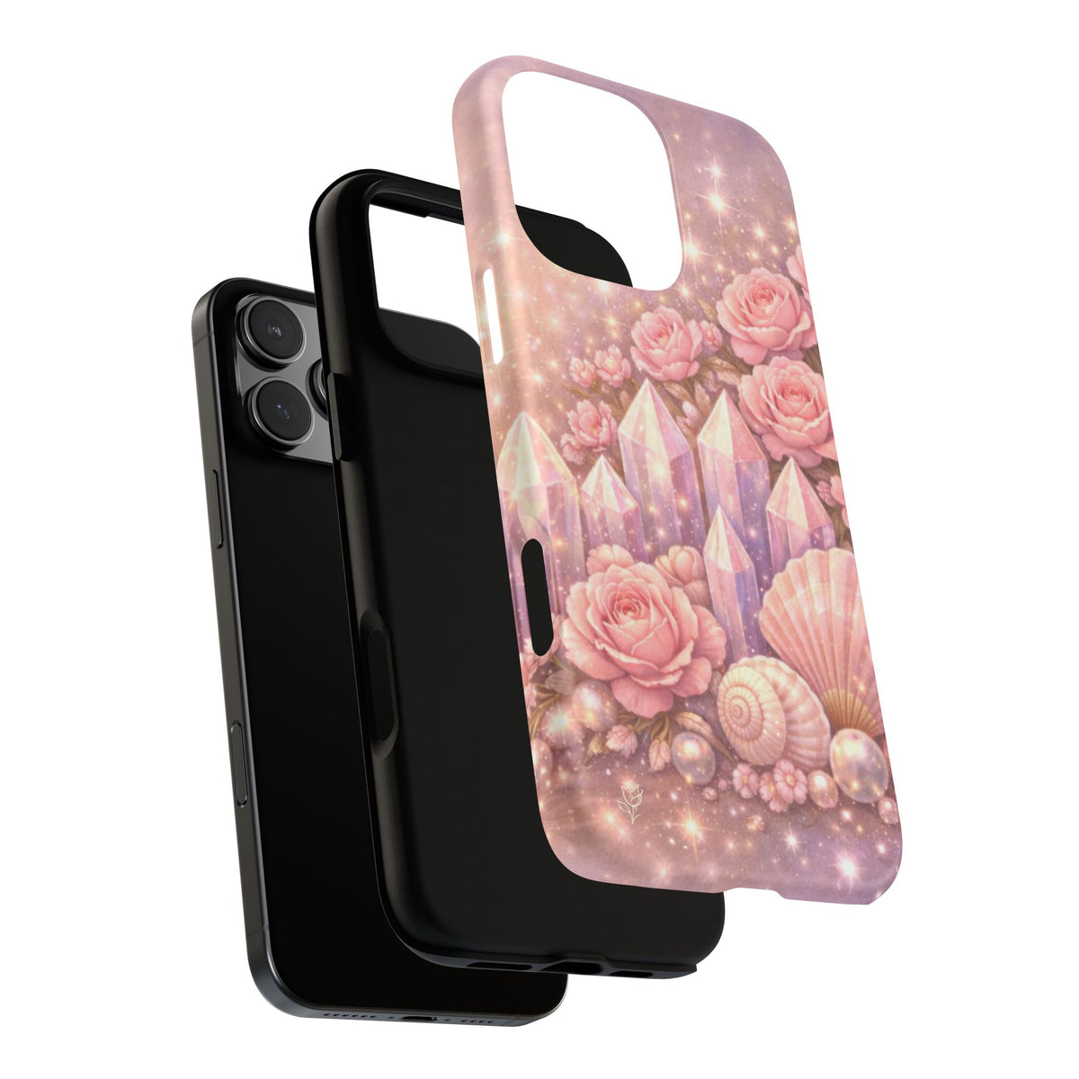 iPhone Case - Lemurian Rose Crystal Garden iPhoneTough Case