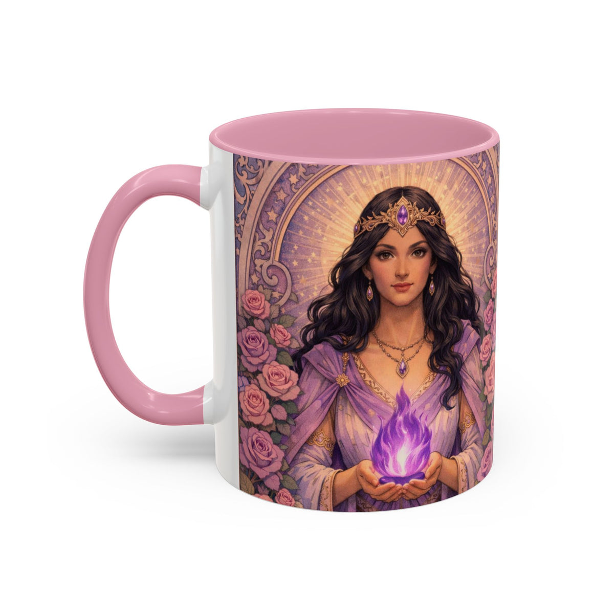 Master Portia Ceramic Mug — Violet Flame 11oz/15oz