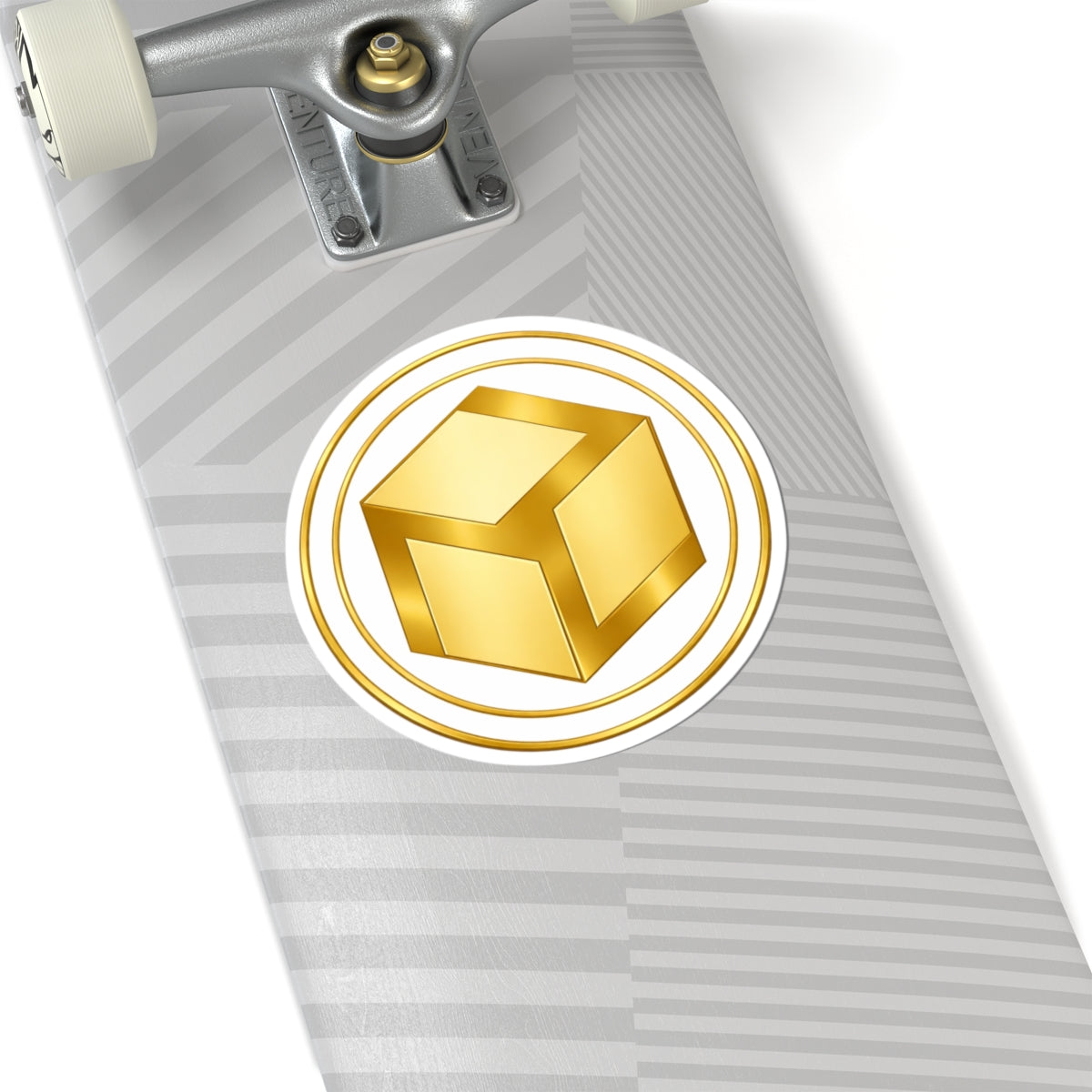 Gold 2 Antahkarana Kiss-Cut Sticker — Reiki Symbol