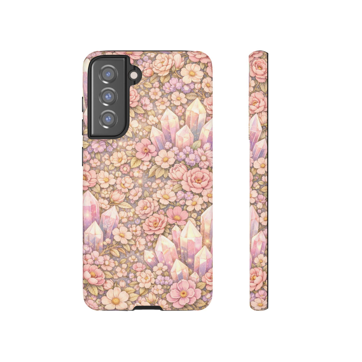 Samsung Galaxy Phone Case - Angelic Crystal Garden Tough Phone Case